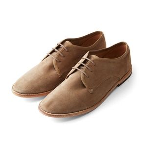 H London Size 46 / 12 Mens Derby Shoe Hayane Suede